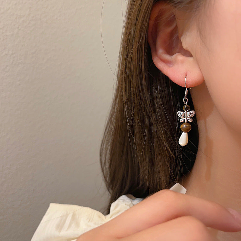 Wholesale Butterfly Vintage Alloy Earrings